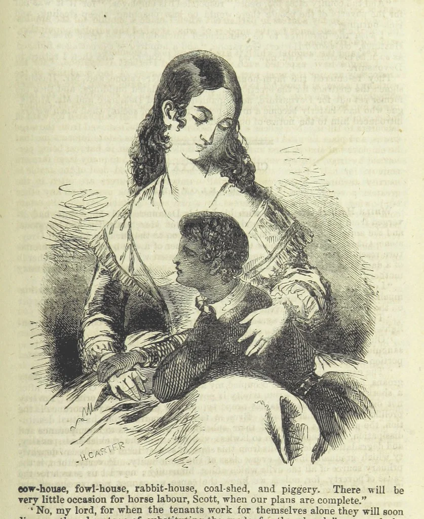 An illustration from Emma Mayfield; or, the Rector's Daughter. By an author of celebrity [T. Frost, 1857, leaf 349
