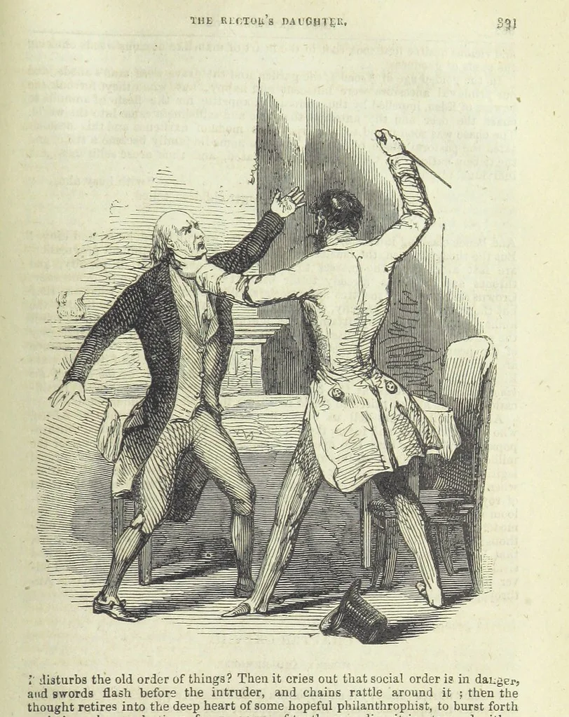An illustration from Emma Mayfield; or, the Rector's Daughter. By an author of celebrity [T. Frost, 1857, leaf 373