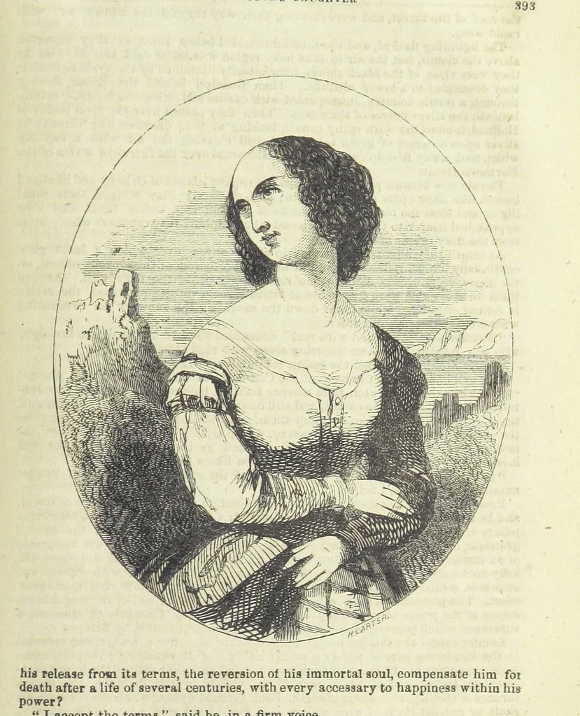 An illustration from Emma Mayfield; or, the Rector's Daughter. By an author of celebrity [T. Frost, 1857, leaf 405