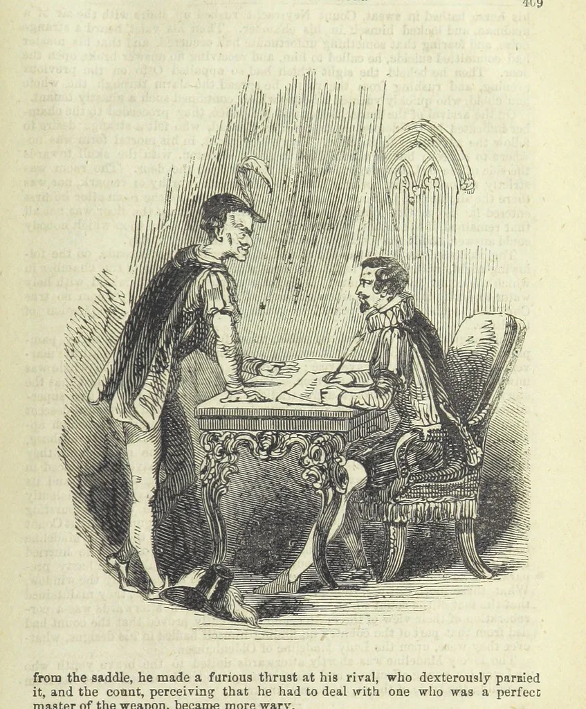 An illustration from Emma Mayfield; or, the Rector's Daughter. By an author of celebrity [T. Frost, 1857, leaf 421