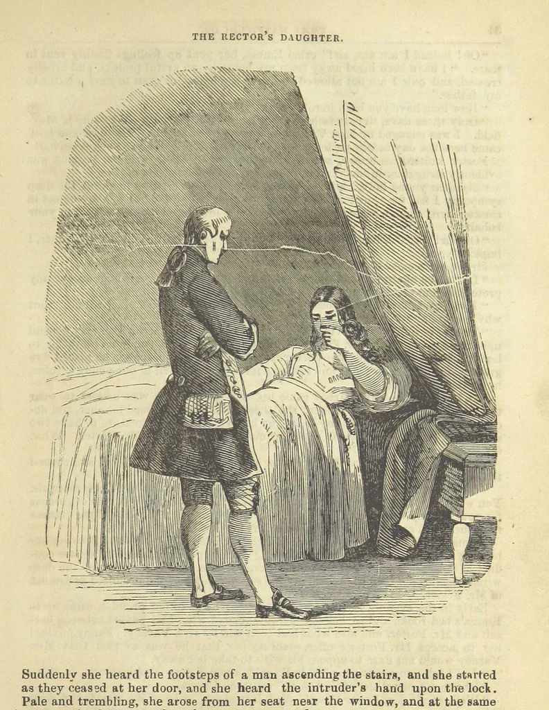 An illustration from Emma Mayfield; or, the Rector's Daughter. By an author of celebrity [T. Frost, 1857, leaf 45