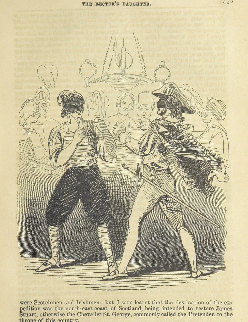 An illustration from Emma Mayfield; or, the Rector's Daughter. By an author of celebrity [T. Frost, 1857, leaf 69