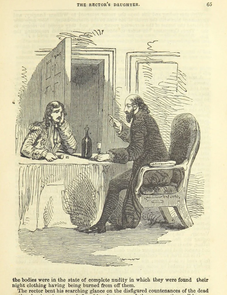 An illustration from Emma Mayfield; or, the Rector's Daughter. By an author of celebrity [T. Frost, 1857, leaf 77