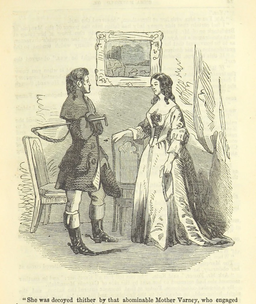 An illustration from Emma Mayfield; or, the Rector's Daughter. By an author of celebrity [T. Frost, 1857, leaf 85