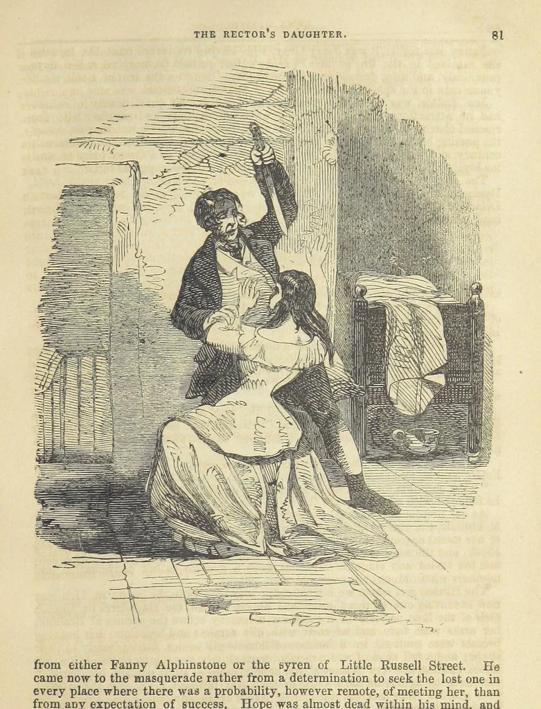 An illustration from Emma Mayfield; or, the Rector's Daughter. By an author of celebrity [T. Frost, 1857, leaf 93