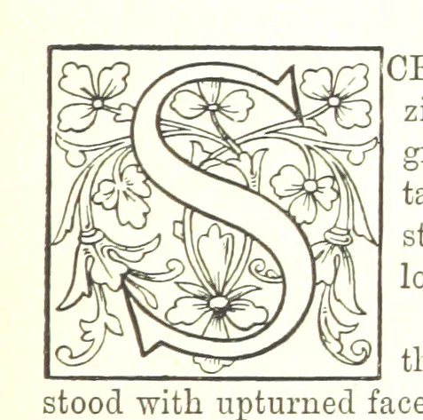 An illustration from Camilla's Girlhood. [A novel, 1885, leaf 13