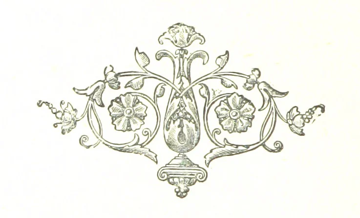 An illustration from Camilla's Girlhood. [A novel, 1885, leaf 62