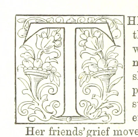 An illustration from Camilla's Girlhood. [A novel, 1885, leaf 96