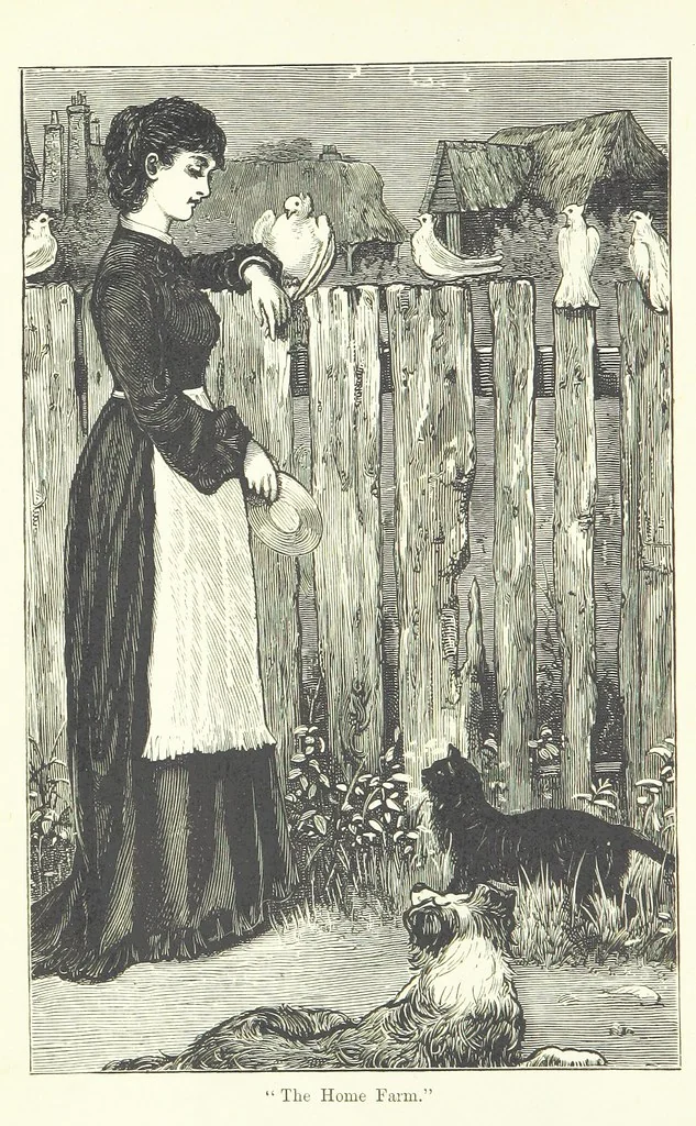 An illustration from A Dweller in Tents. [A tale, 1880, leaf 8