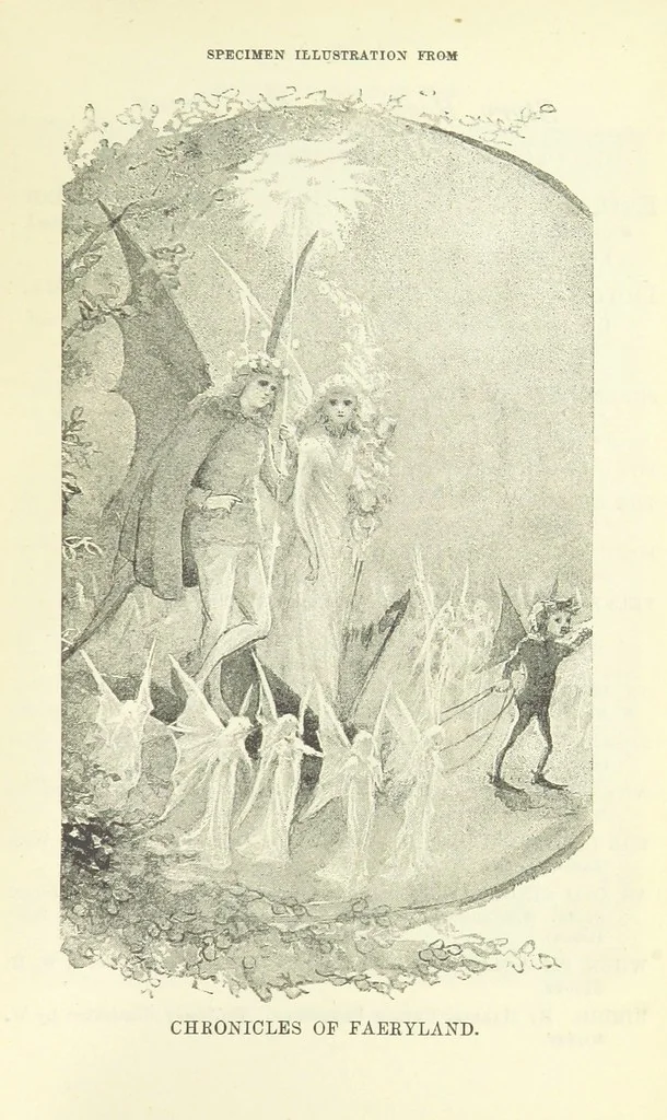 An illustration from Engaged to be married: a tale of to-day, 1895, leaf 339
