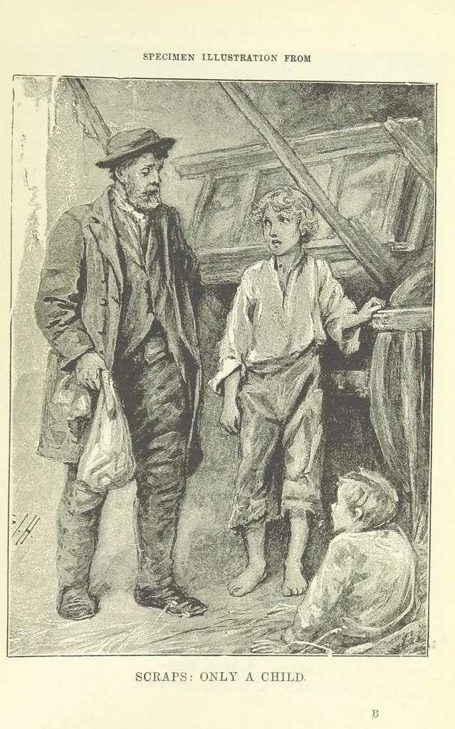 An illustration from Engaged to be married: a tale of to-day, 1895, leaf 341