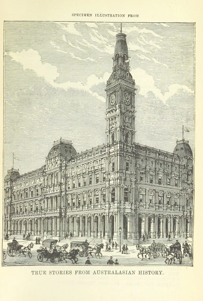 An illustration from Engaged to be married: a tale of to-day, 1895, leaf 355