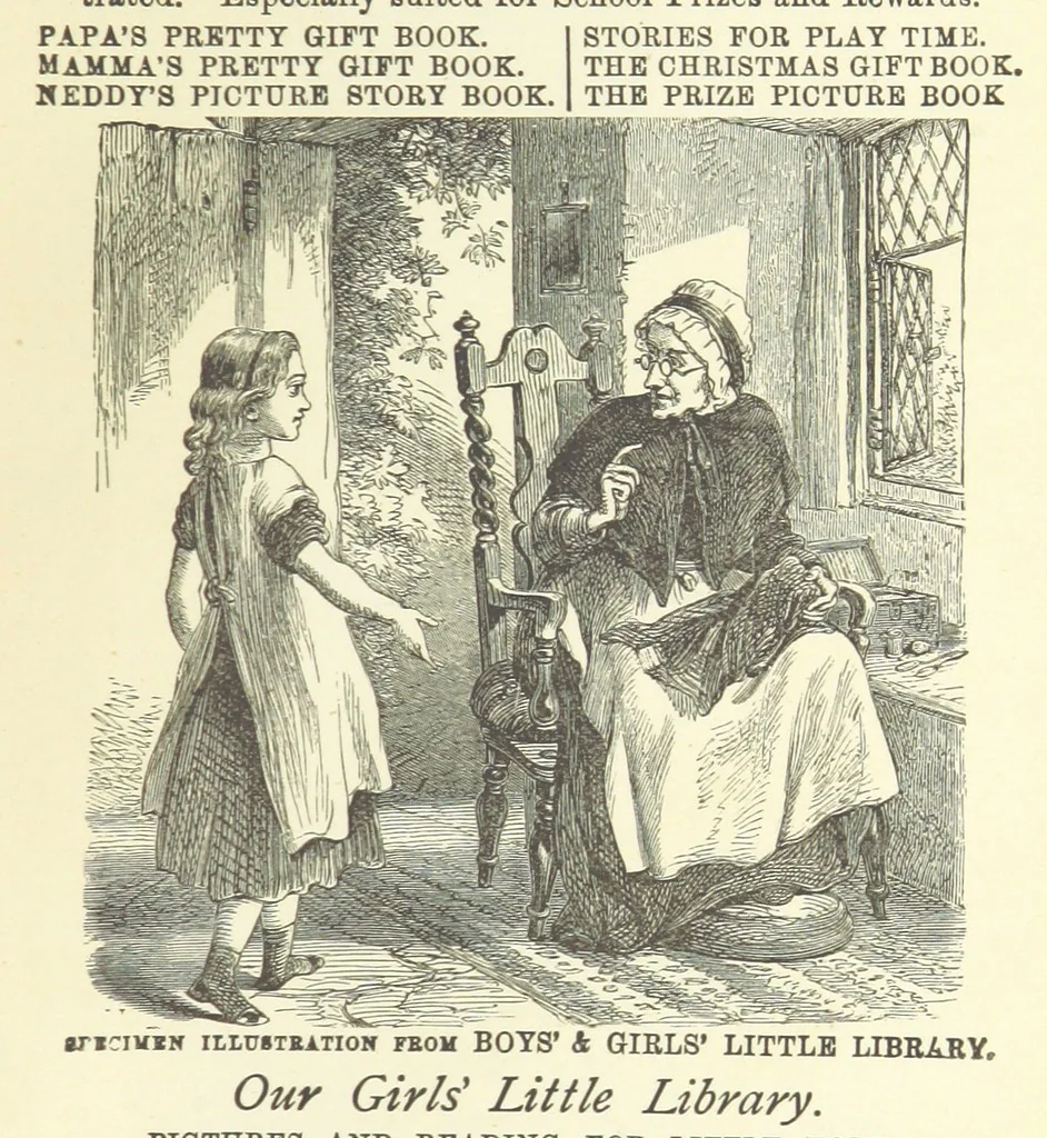 An illustration from Engaged to be married: a tale of to-day, 1895, leaf 371