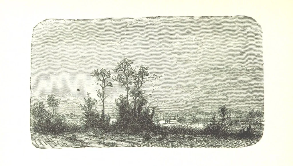 An illustration from The Lady of the Forest. [A novel, 1889, leaf 200