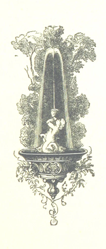 An illustration from The Lady of the Forest. [A novel, 1889, leaf 53