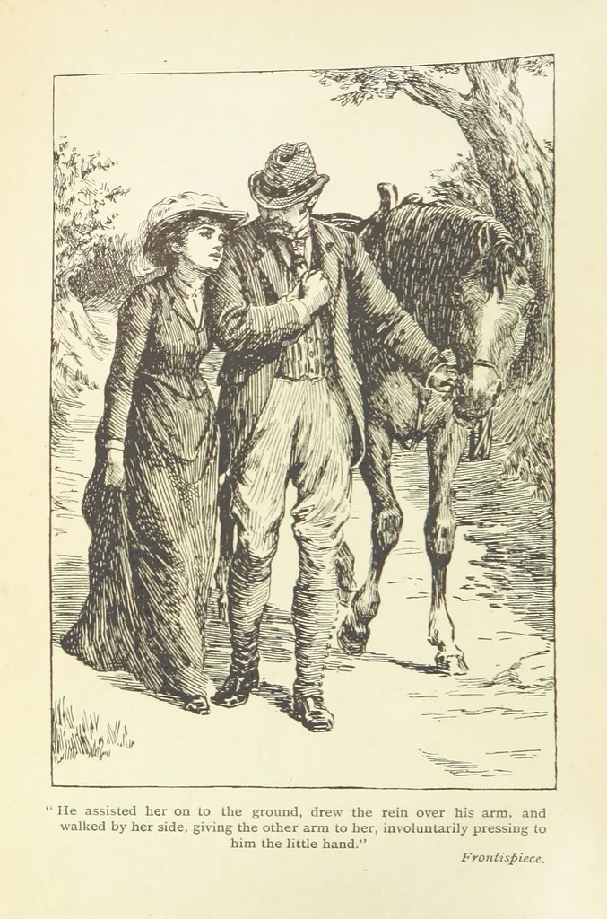An illustration from Arum Field: or, Life's Reality. [A tale, 1891, leaf 8