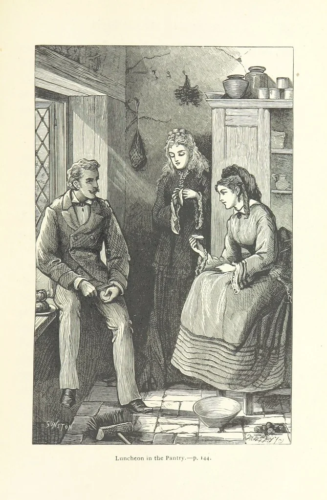 An illustration from Garnston; or a Life's Discipline ... With ... illustrations by W. Gunston, 1872, leaf 161