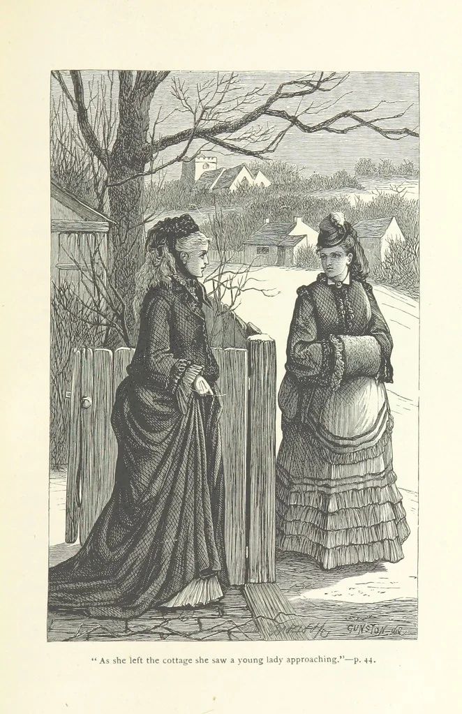 An illustration from Garnston; or a Life's Discipline ... With ... illustrations by W. Gunston, 1872, leaf 59