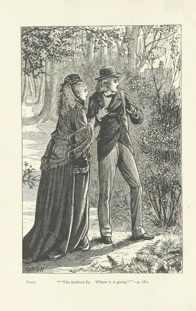 An illustration from Garnston; or a Life's Discipline ... With ... illustrations by W. Gunston, 1872, leaf 8