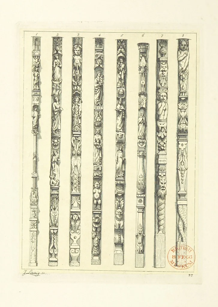 An illustration from Album historique de la ville d'Anvers. Collection de vues et de monuments des temps passés, dessinés d'après nature et gravés sur cuivre par J. Linnig, avec notices historiques par F. H. M, 1864, leaf 164