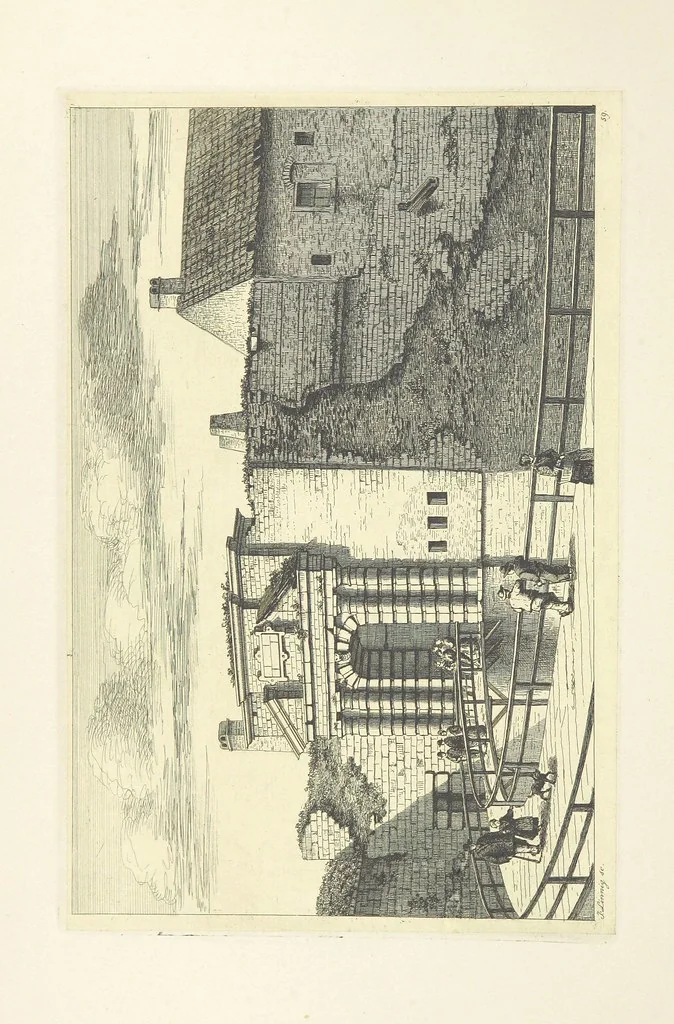 An illustration from Album historique de la ville d'Anvers. Collection de vues et de monuments des temps passés, dessinés d'après nature et gravés sur cuivre par J. Linnig, avec notices historiques par F. H. M, 1864, leaf 252