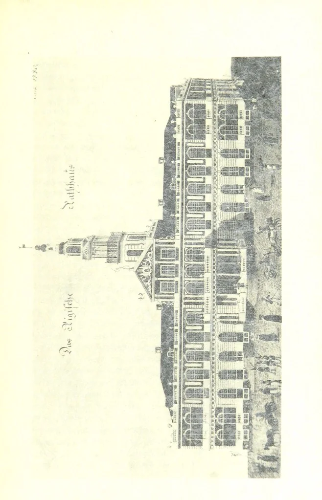 An illustration from Geschichte der Stadt Riga, 1897, leaf 115