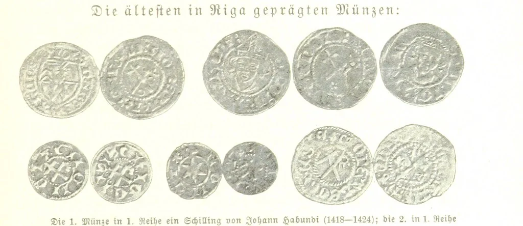 An illustration from Geschichte der Stadt Riga, 1897, leaf 129