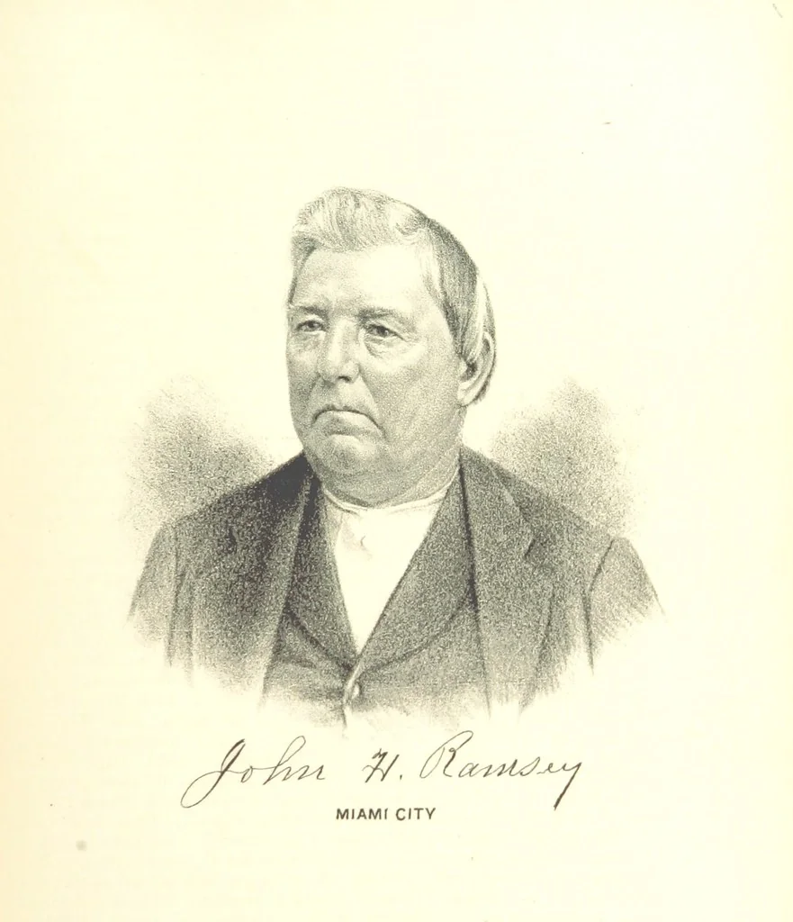An illustration from The history of Miami County, Ohio ... Illustrated, 1880, leaf 255