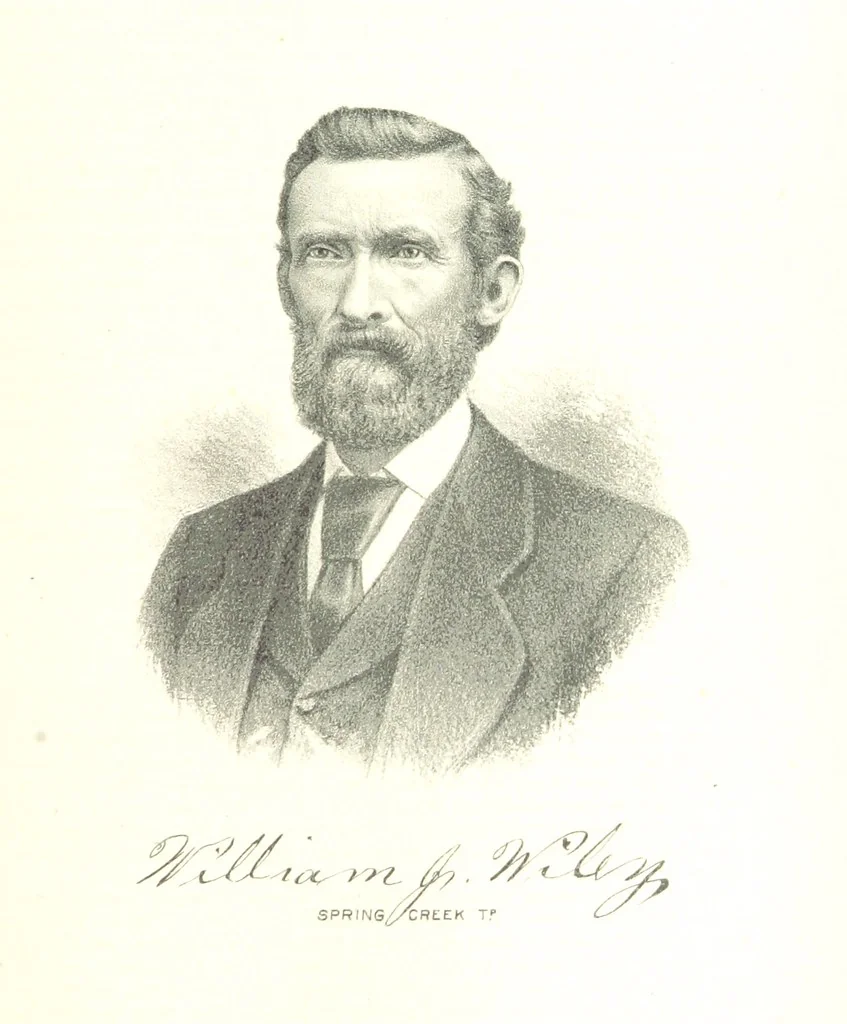 An illustration from The history of Miami County, Ohio ... Illustrated, 1880, leaf 415