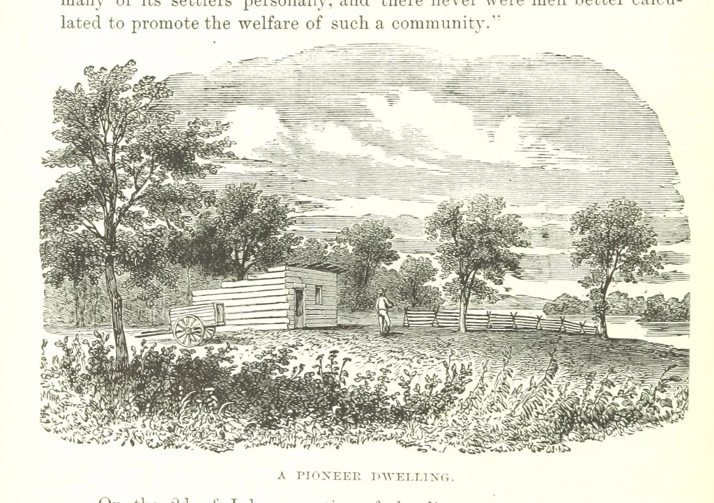 An illustration from The history of Miami County, Ohio ... Illustrated, 1880, leaf 58