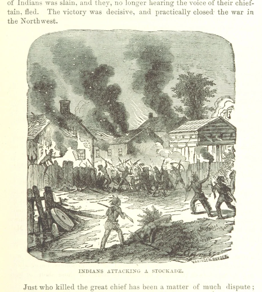 An illustration from The history of Miami County, Ohio ... Illustrated, 1880, leaf 69