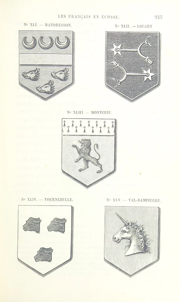 An illustration from Les Ecossais en France. Les français en Écosse. [With illustrations, 1862, leaf 263