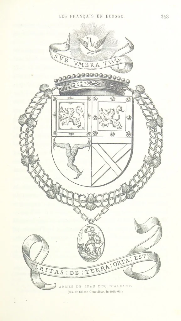 An illustration from Les Ecossais en France. Les français en Écosse. [With illustrations, 1862, leaf 363
