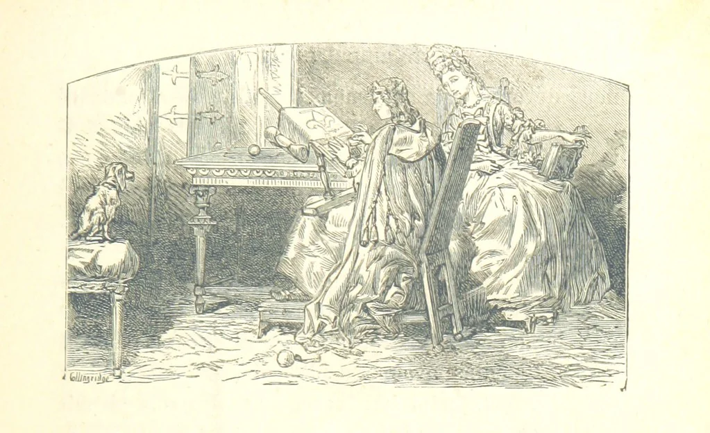An illustration from Histoire de France. Deuxième édition, 1876, leaf 117
