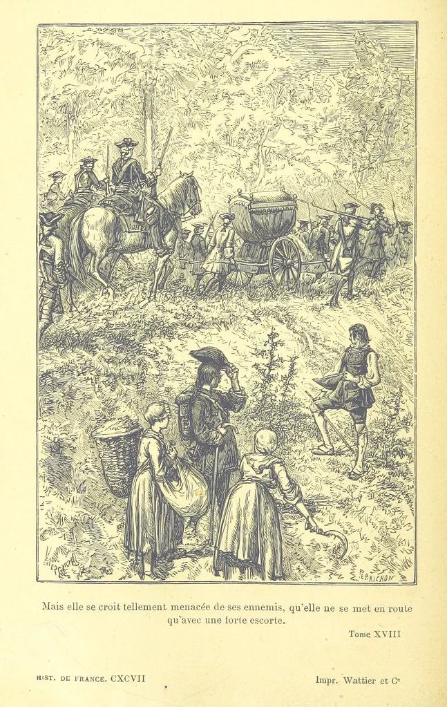 An illustration from Histoire de France. Deuxième édition, 1876, leaf 196