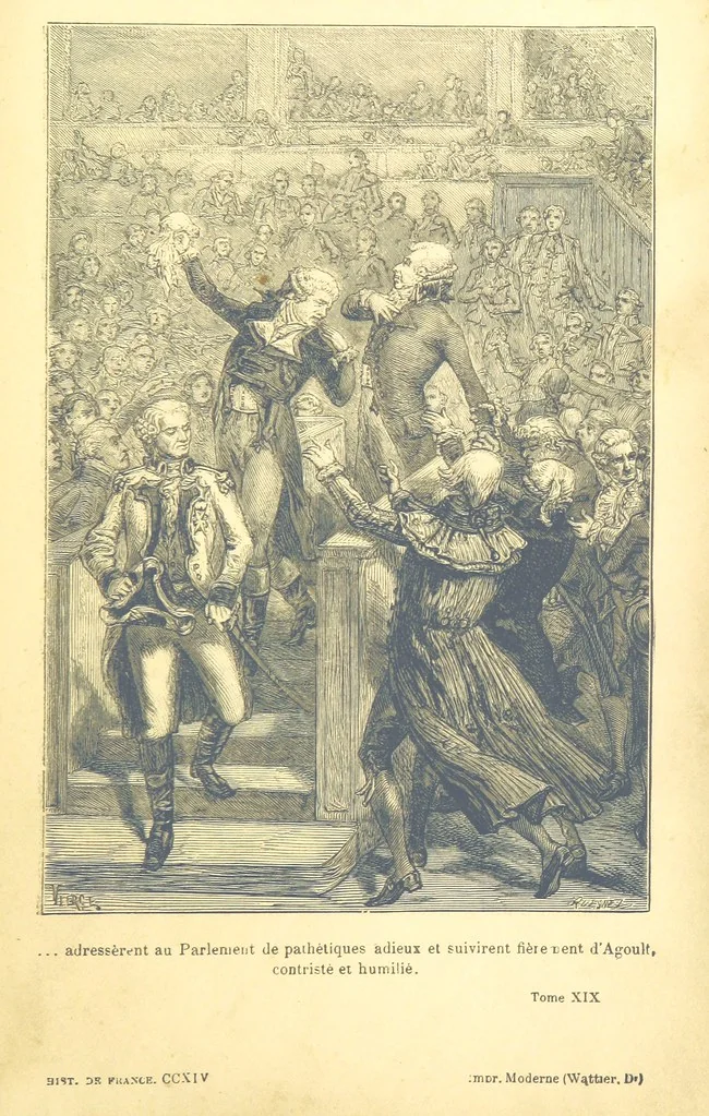 An illustration from Histoire de France. Deuxième édition, 1876, leaf 833