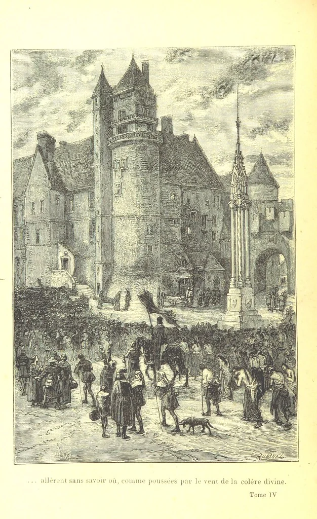 An illustration from Histoire de France. Deuxième édition, 1876, leaf 246