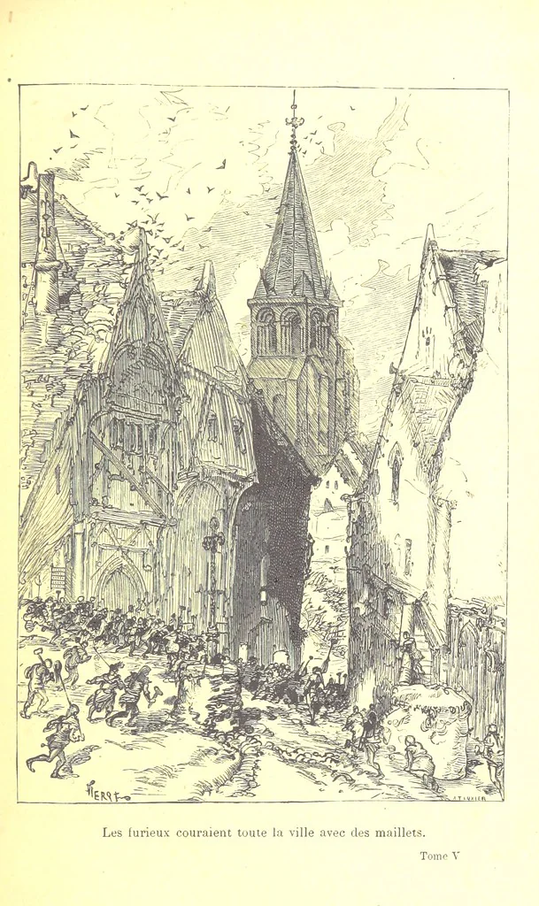 An illustration from Histoire de France. Deuxième édition, 1876, leaf 451