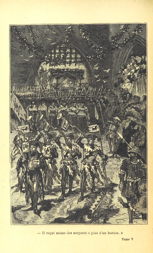 An illustration from Histoire de France. Deuxième édition, 1876, leaf 492