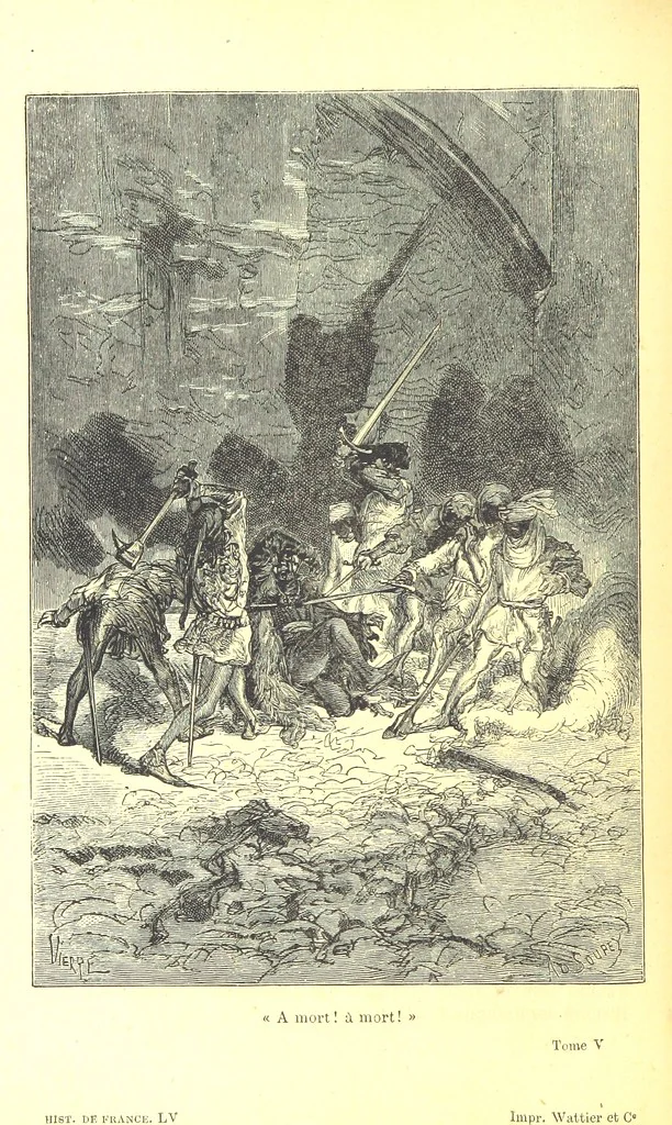 An illustration from Histoire de France. Deuxième édition, 1876, leaf 568