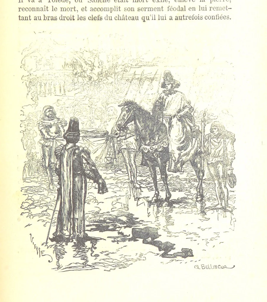 An illustration from Histoire de France. Deuxième édition, 1876, leaf 605