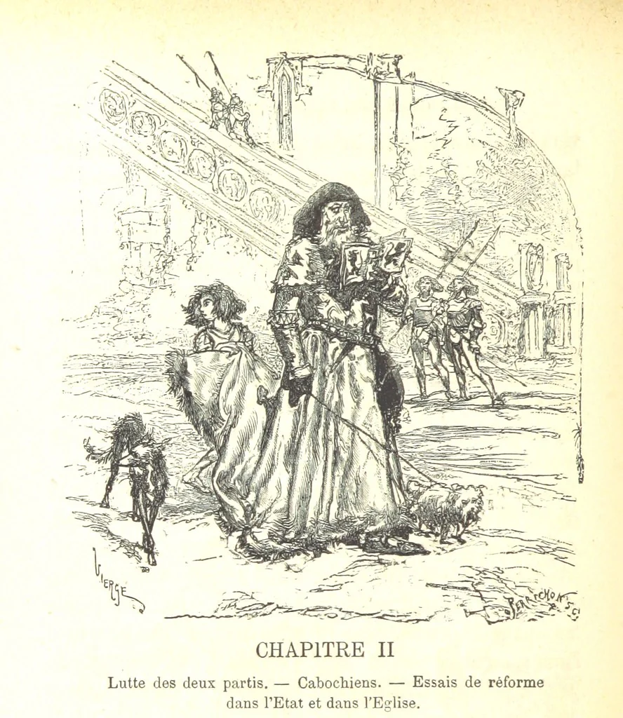 An illustration from Histoire de France. Deuxième édition, 1876, leaf 606