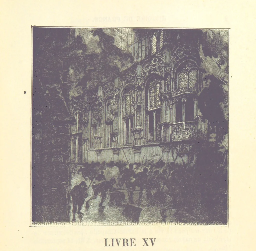 An illustration from Histoire de France. Deuxième édition, 1876, leaf 11