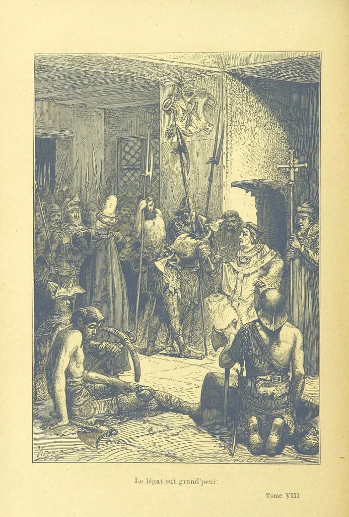 An illustration from Histoire de France. Deuxième édition, 1876, leaf 146