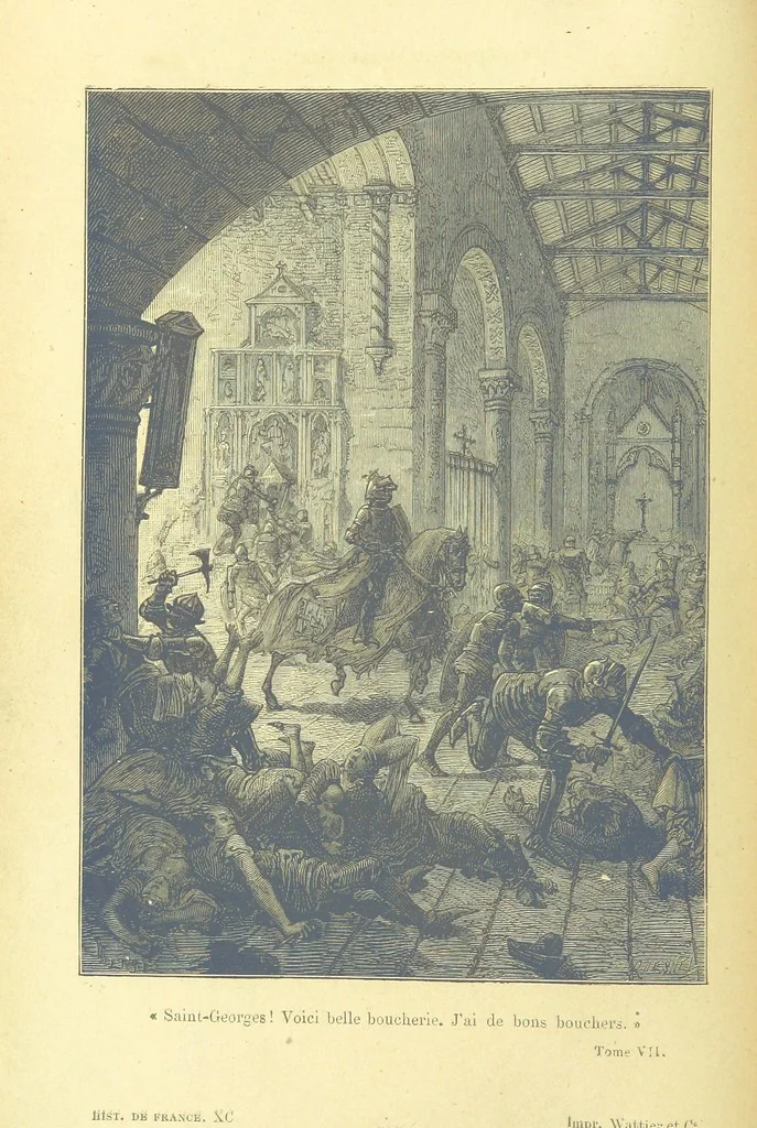 An illustration from Histoire de France. Deuxième édition, 1876, leaf 204