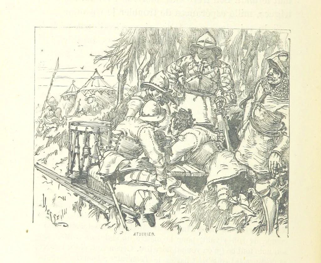 An illustration from Histoire de France. Deuxième édition, 1876, leaf 210