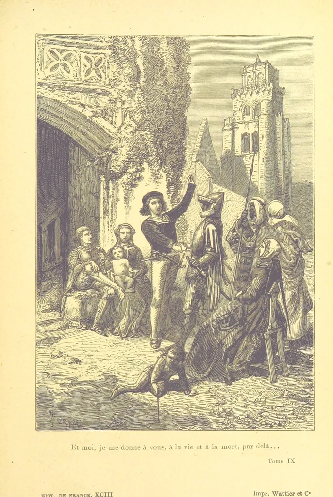 An illustration from Histoire de France. Deuxième édition, 1876, leaf 421
