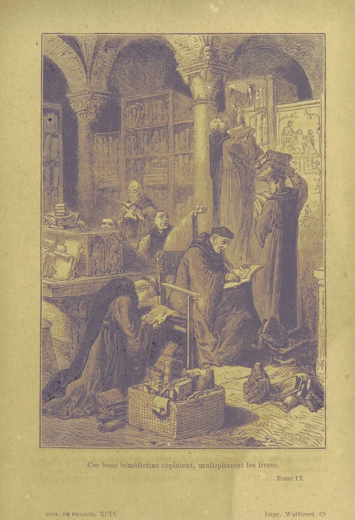 An illustration from Histoire de France. Deuxième édition, 1876, leaf 455