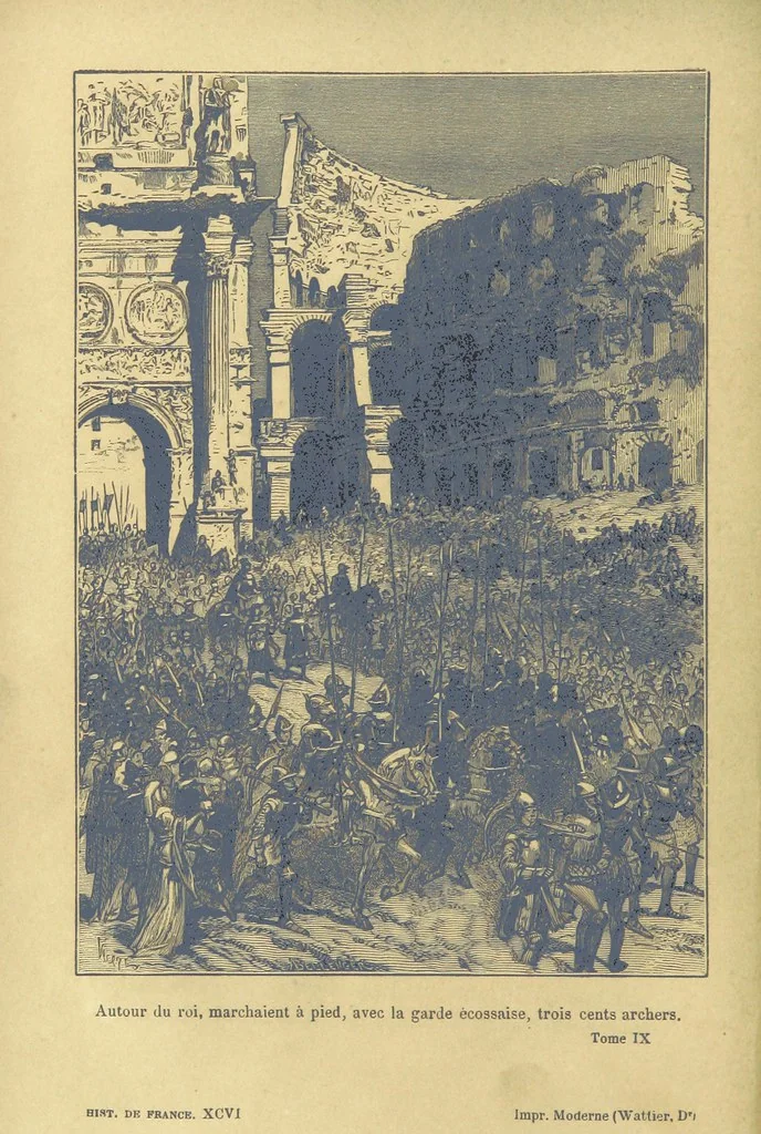 An illustration from Histoire de France. Deuxième édition, 1876, leaf 536