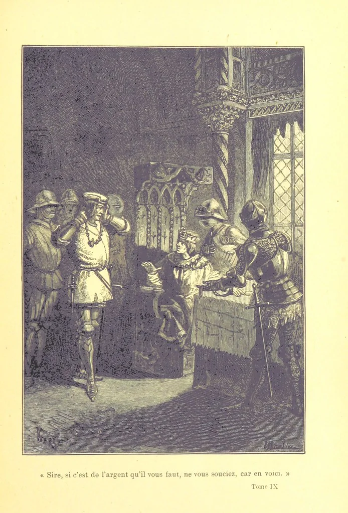 An illustration from Histoire de France. Deuxième édition, 1876, leaf 597